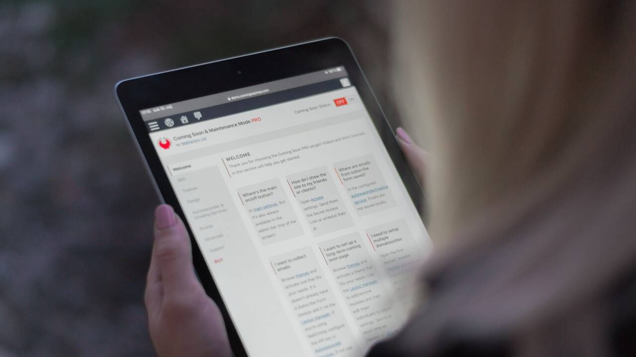site mobile no tablet